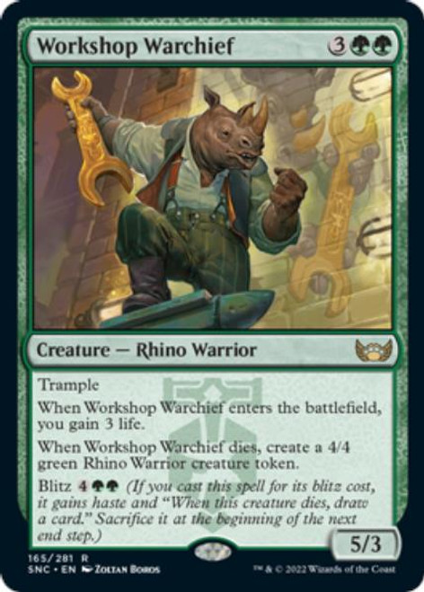 Workshop Warchief (foil) | Streets of New Capenna