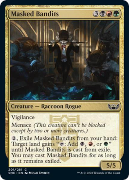 Masked Bandits (foil)
