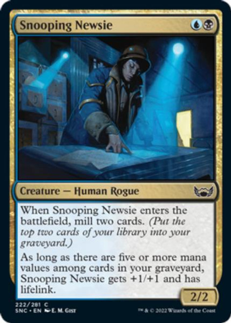 Snooping Newsie (foil) | Streets of New Capenna