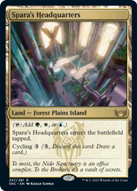 Spara's Headquarters (foil) | Streets of New Capenna