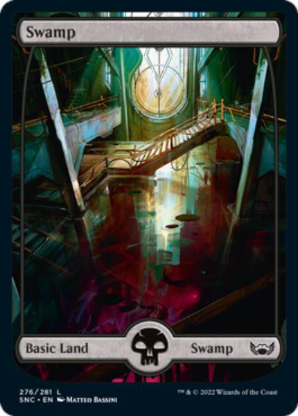 Swamp (#276) (Full Art) (foil)