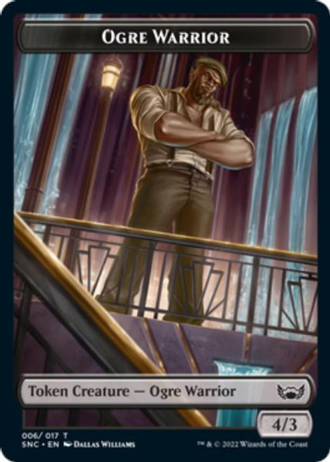 Streets of New Capenna - Ogre Warrior Token | Streets of New Capenna