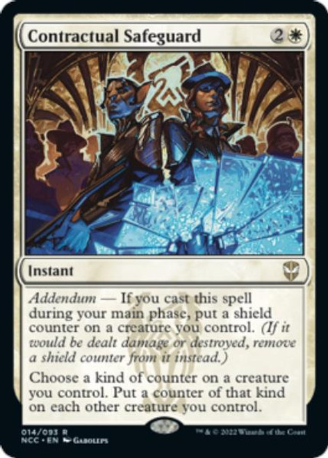 Contractual Safeguard | Streets of New Capenna Commander