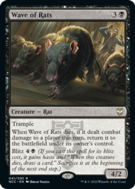 Wave of Rats | Streets of New Capenna Commander