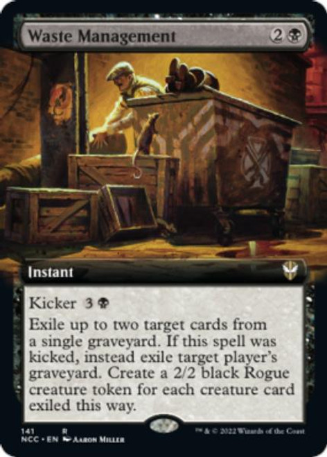 Waste Management (Extended Art) | Streets of New Capenna Commander