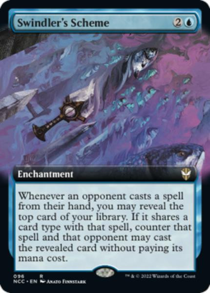 Swindler's Scheme (Extended Art foil)