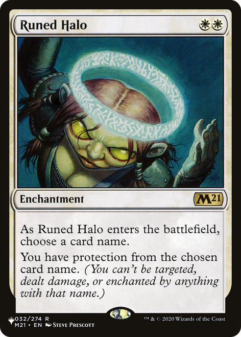 Runed Halo (The List Reprint)