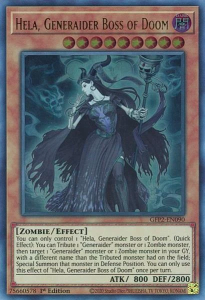 GFP2-EN090 Hela, Generaider Boss of Doom