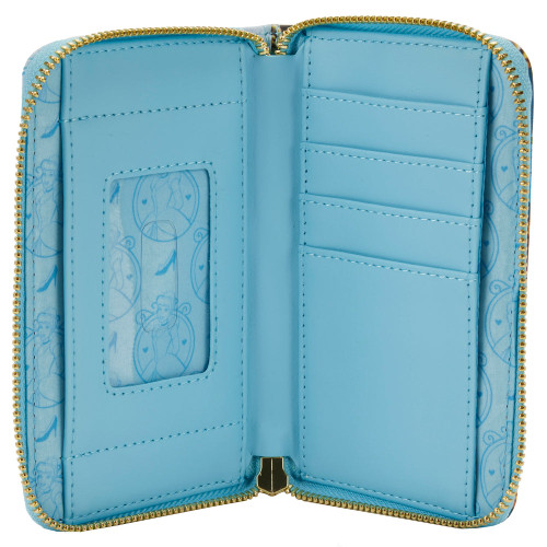 Disney: Cinderella Princess Scenes Zip Around Wallet