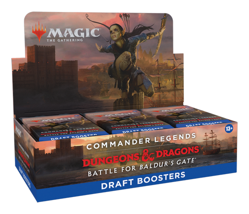 Commander Legends: Battle for Baldur's Gate Draft Booster Box | Commander Legends: Battle for Baldur's Gate