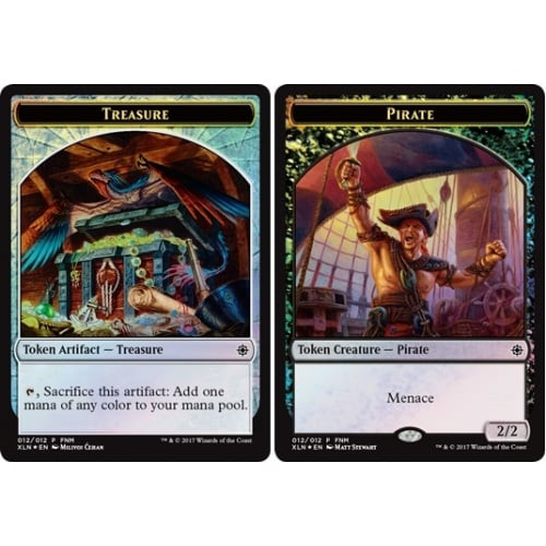 Treasure / Pirate Token (Double-Faced FNM Promo)