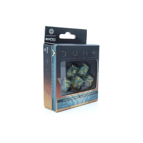 Dune: Adventures in the Imperium - Dice Set: Atreides