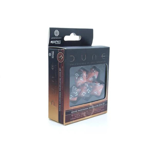 Dune: Adventures in the Imperium - Dice Set: Harkonnen