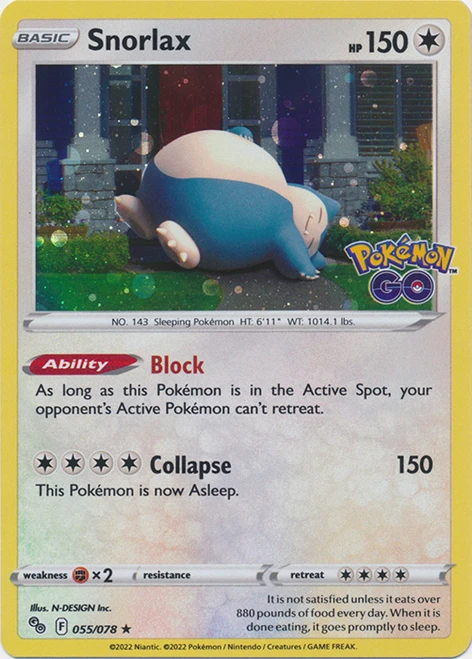 Pokemon GO Tin - Snorlax