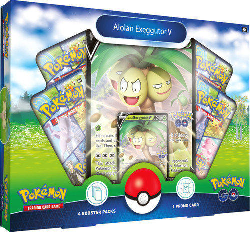 Pokemon GO Alolan Exeggutor V Collection Box