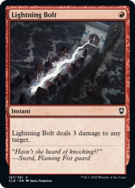Lightning Bolt | Commander Legends: Battle for Baldur's Gate