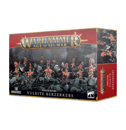 Warhammer Age of Sigmar - Fyreslayers: Vulkite Berzerkers