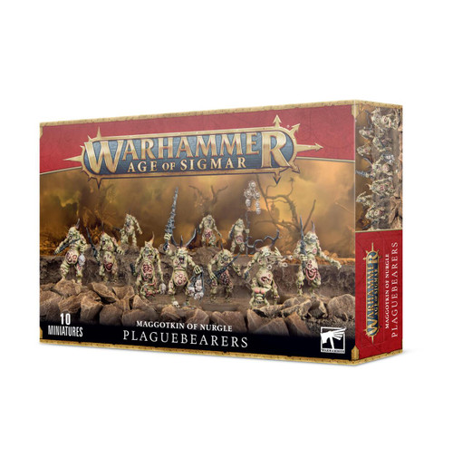 Warhammer Age of Sigmar - Maggotkin of Nurgle: Plaguebearers