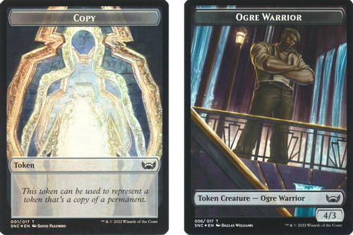 Streets of New Capenna - Copy / Ogre Warrior Token (foil)