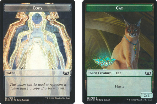 Streets of New Capenna - Copy / Cat Token (foil)