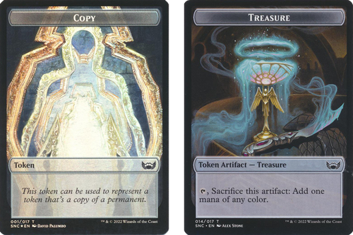 Streets of New Capenna - Copy / Treasure (#14) Token (foil)