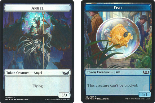 Streets of New Capenna - Angel / Fish Token (foil)