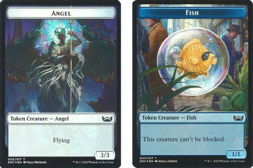 Streets of New Capenna - Angel / Fish Token (foil)