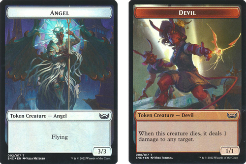 Streets of New Capenna - Angel / Devil Token (foil)