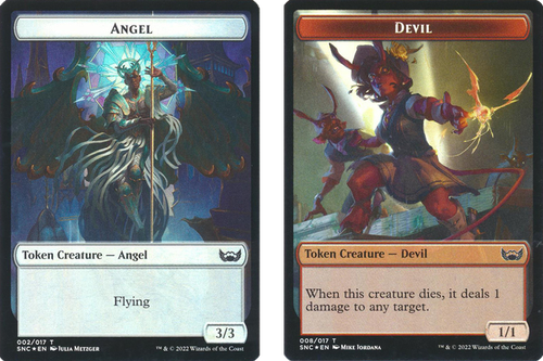 Streets of New Capenna - Angel / Devil Token (foil)
