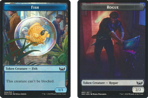 Streets of New Capenna - Fish / Rogue Token (foil)