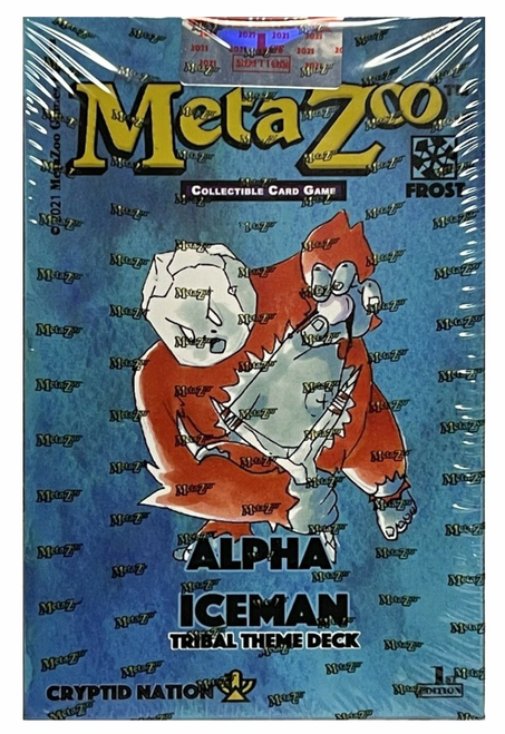 MetaZoo TCG: Cryptid Nation 2nd Edition Theme Deck - Alpha Iceman