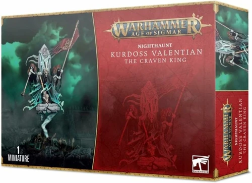 Warhammer Age of Sigmar - Nighthaunt: Kurdoss Velentian The Craven King