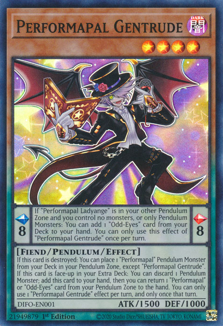 DIFO-EN001 Performapal Gentrude