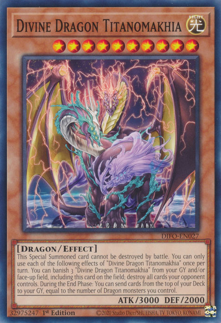 DIFO-EN027 Divine Dragon Titanomakhia