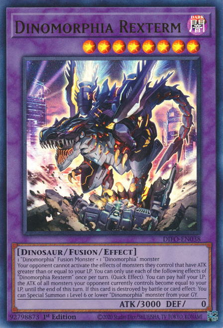 DIFO-EN038 Dinomorphia Rexterm