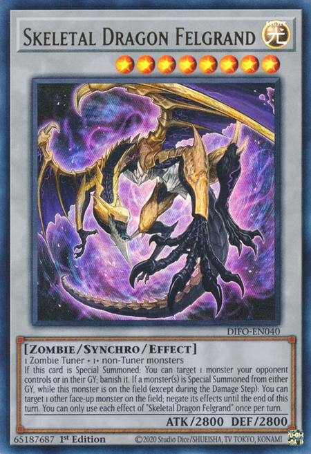 DIFO-EN040 Skeletal Dragon Felgrand