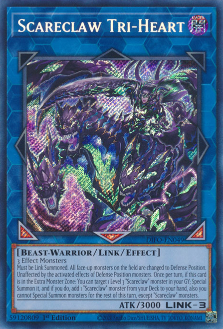 DIFO-EN049 Scareclaw Tri-Heart
