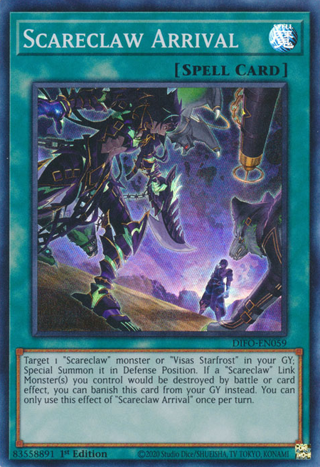 DIFO-EN059 Scareclaw Arrival
