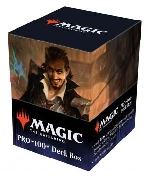 MTG Streets of New Capenna 100+ Deck Box B featuring Anhelo, the Painter