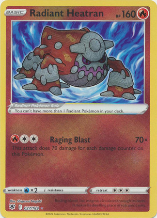 Astral Radiance 027/189 Radiant Heatran