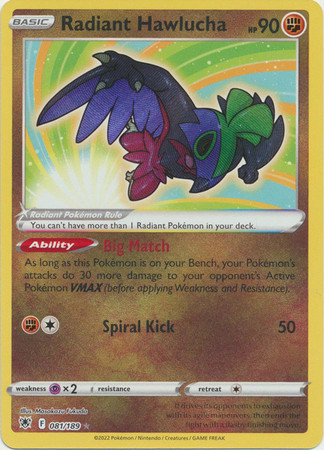 Astral Radiance 081/189 Radiant Hawlucha