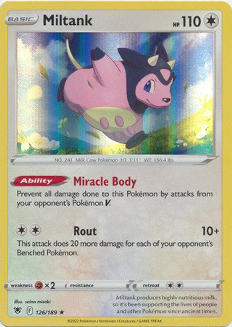 Astral Radiance 126/189 Miltank (Holo)