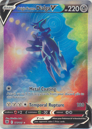 Astral Radiance 177/189 Origin Forme Dialga V (Alternative Art, Full Art)