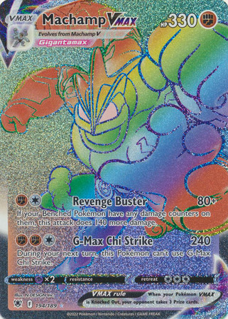 Astral Radiance 194/189 Machamp VMAX (Rainbow Rare)