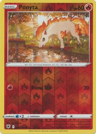 Astral Radiance 021/189 Ponyta (Reverse Holo)