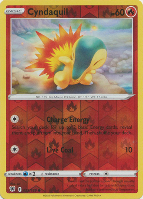 Astral Radiance 023/189 Cyndaquil (Reverse Holo)