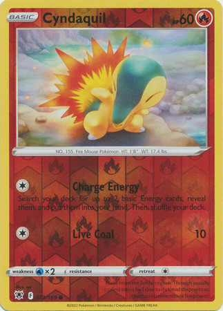 Astral Radiance 023/189 Cyndaquil (Reverse Holo)
