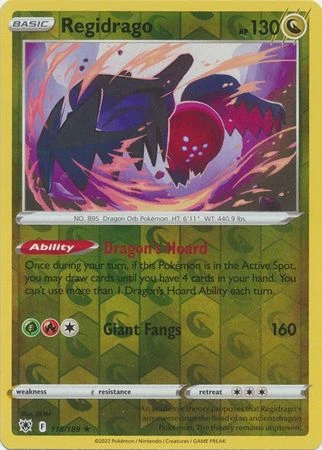 Astral Radiance 118/189 Regidrago (Reverse Holo)