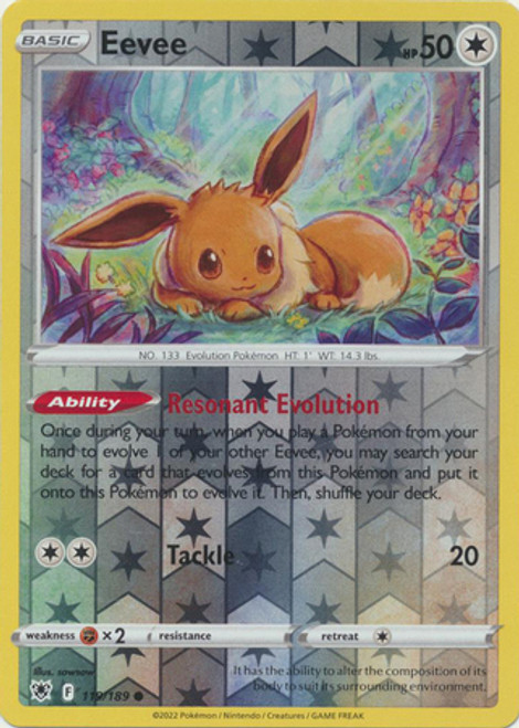 Astral Radiance 119/189 Eevee (Reverse Holo)