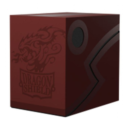 Dragon Shield Double Shell - Blood Red/Black